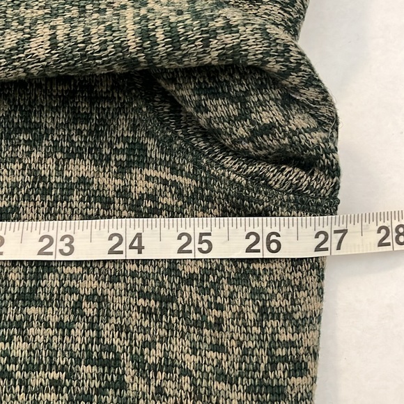 Eddie Bauer Mens Green Sweater Fleece 1/4 Zip Pockets Pullover Long Sleeve XL - Picture 12 of 16